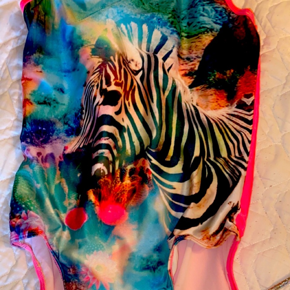 Zebra bathing suit for kids